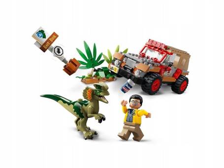 LEGO JURASSIC WORLD 76958 ZASADZKA NA DILOFOZAURA