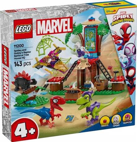 LEGO MARVEL 11200 Bitwa Spidey’ego i Gobby’ego przy domku na drzewie