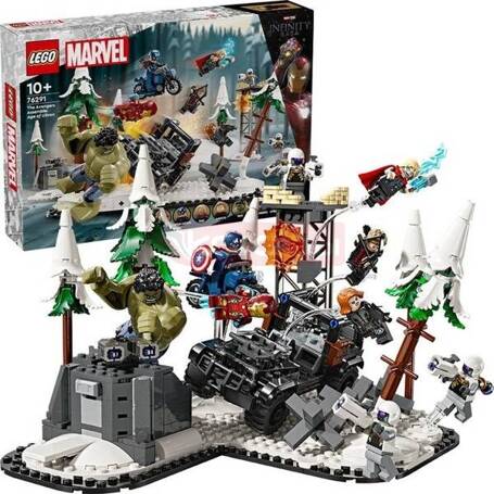 LEGO MARVEL AVENGERS 76291 AVENGERS CZAS ULTRONA zestaw klocków dla dzieci