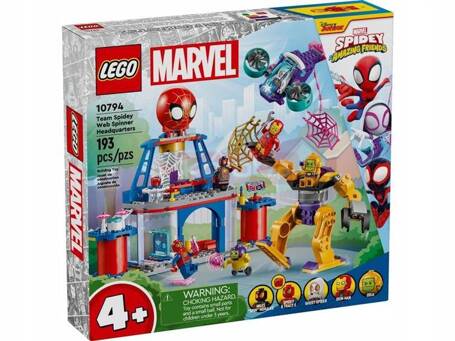 LEGO MARVEL SPIDEY 10794 SIEDZIBA GŁÓWNA PAJĘCZEJ DRUŻYNY