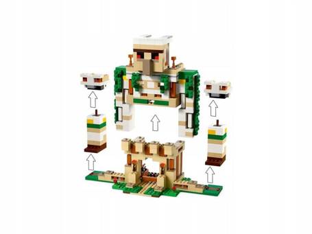 LEGO MINECRAFT 21250 FORTECA ŻELAZNEGO GOLEMA