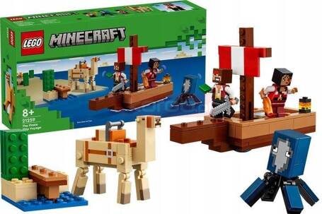 LEGO MINECRAFT 21259 REJS STATKIEM PIRACKIM