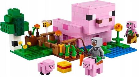 LEGO MINECRAFT 21268 DOM PROSIACZKA, zestaw klocków dla dzieci +7 lat