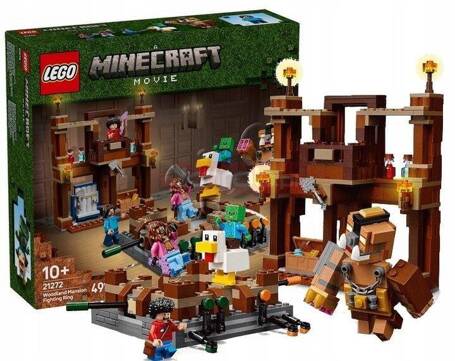 LEGO MINECRAFT MOVIE 21272 RING W LEŚNYM DWORZE zestaw klocków +10 lat