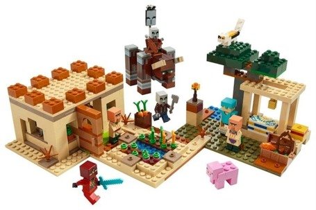 LEGO Minecraft 21160 Najazd złosadników