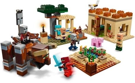 LEGO Minecraft 21160 Najazd złosadników