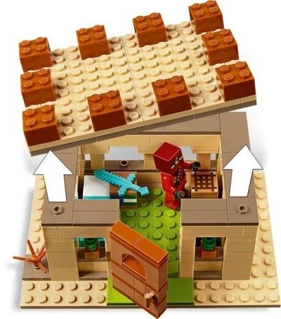 LEGO Minecraft 21160 Najazd złosadników