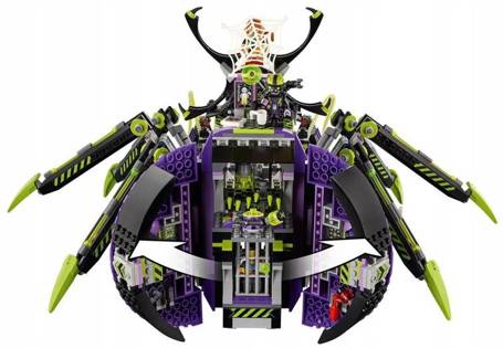 LEGO Monkie Kid 80022 BAZA Arachnoidów Spider Quee