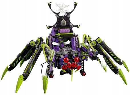 LEGO Monkie Kid 80022 BAZA Arachnoidów Spider Quee