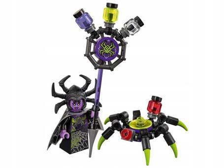 LEGO Monkie Kid 80022 BAZA Arachnoidów Spider Quee