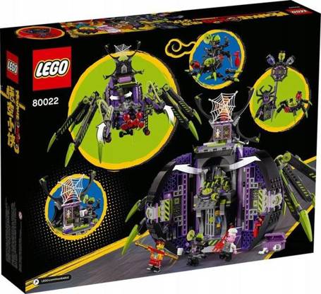 LEGO Monkie Kid 80022 BAZA Arachnoidów Spider Quee