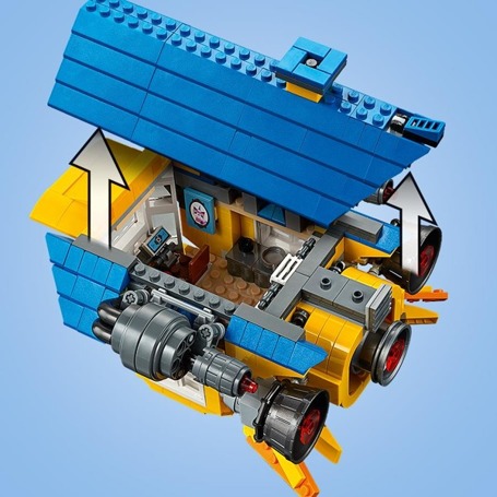 LEGO Movie 2 70831 Dom Emmeta/Rakieta ratunkowa