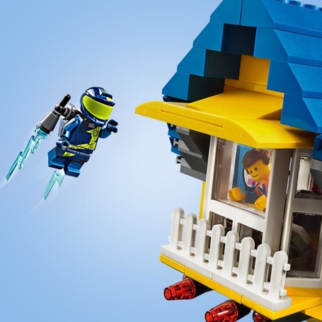 LEGO Movie 2 70831 Dom Emmeta/Rakieta ratunkowa