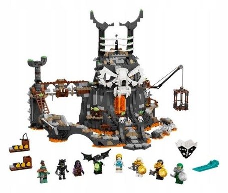 LEGO NINJAGO 71722 Lochy szkieletowego czarownika