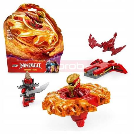 LEGO NINJAGO 71823 SMOCZE SPINJITZU KAIA, zestaw klocków dla dzieci 6+