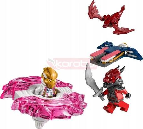 LEGO NINJAGO 71824 SMOCZE SPINJITZU SORY, zestaw klocków dla dzieci 6+