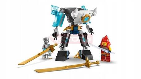 LEGO NINJAGO 71827 MECH W ZBROI ZANE'A, zestaw klocków dla dzieci +6 lat