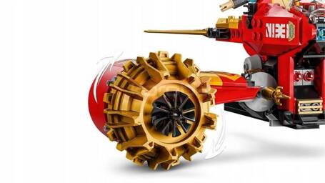 LEGO NINJAGO 71830 BURZOWY JEŹDZIEC MECH KAIA, zestaw klocków dla dzieci 7+