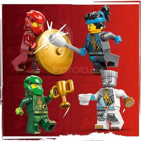 LEGO NINJAGO 71831 ŚWIĄTYNIA SPINJITZU NINJA, zestaw klocków dla dzieci 4+