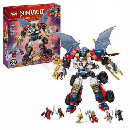 LEGO NINJAGO 71834 WIELOFUNKCYJNY ULTRAMECH, zestaw klocków dla dzieci 9+