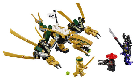 LEGO Ninjago 70666 Złoty Smok