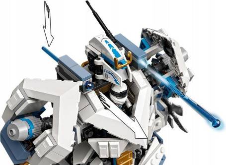 LEGO Ninjago 71738 Starcie tytanów Mech