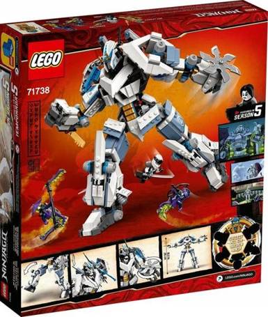 LEGO Ninjago 71738 Starcie tytanów Mech