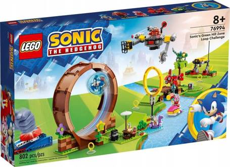 LEGO SONIC 76994 WYZWANIE Z PĘTLĄ W GREEN HILL