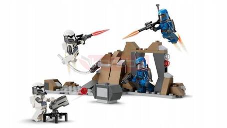 LEGO STAR WARS MANDALORIAN 75373 ZASADZKA NA MANDALORZE ZESTAW BITEWNY