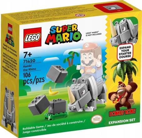 LEGO SUPER MARIO 71420 NOSOROŻEC RAMBI