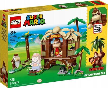 LEGO SUPER MARIO 71424 DOMEK NA DRZEWIE DONKEY KON