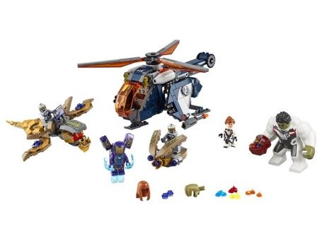 LEGO Super Heroes 76144 Avengers Upadek helikoptera Hulka