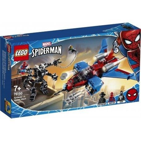 LEGO Super Heroes 76150 Pajęczy odrzutowiec kontra mech Venoma