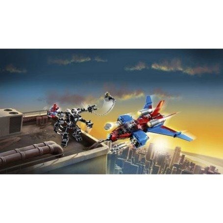 LEGO Super Heroes 76150 Pajęczy odrzutowiec kontra mech Venoma