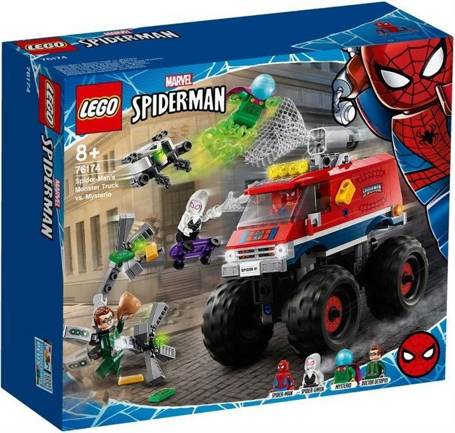 LEGO Super Heroes 76174 Monster truck Spider-Mana kontra Mysterio