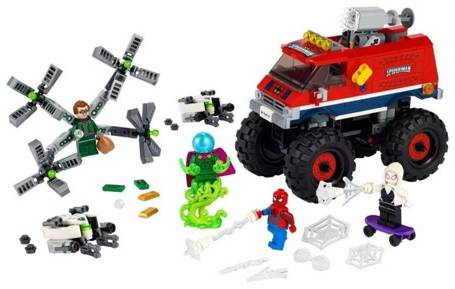 LEGO Super Heroes 76174 Monster truck Spider-Mana kontra Mysterio