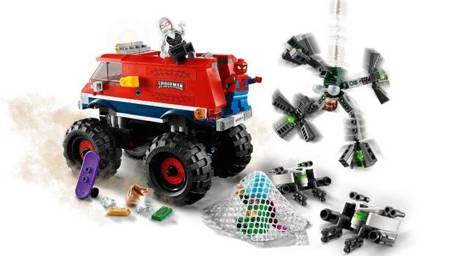 LEGO Super Heroes 76174 Monster truck Spider-Mana kontra Mysterio