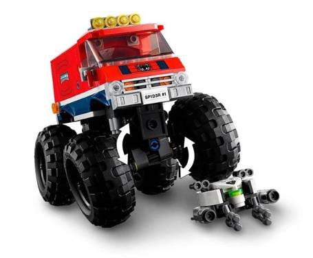 LEGO Super Heroes 76174 Monster truck Spider-Mana kontra Mysterio