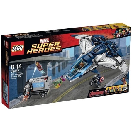 LEGO Super Heroes Pościg Avengersóww Quinjecie