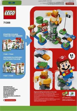 LEGO Super Mario 71388 Boss Sumo Bro i przewracana wieża zestaw dodatkowy