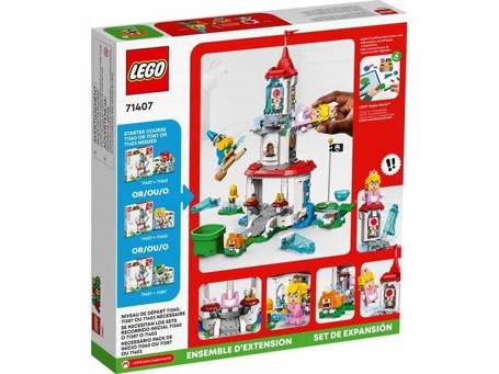 LEGO Super Mario 71407 Cat Peach i lodowa wieża