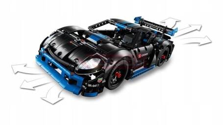 LEGO TECHNIC 42176 SAMOCHÓD WYŚCIGOWY PORSCHE GT-4 zdalnie sterowany