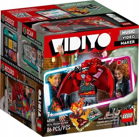 LEGO Vidiyo 43109 METAL DRAGON BEATBOX