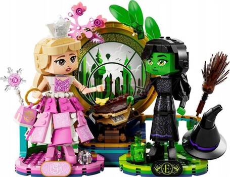 LEGO WICKED 75682 figurki Elphaby i Glindy