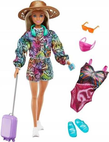 Lalaka Barbie wakacyjna Summer Travel HGM54