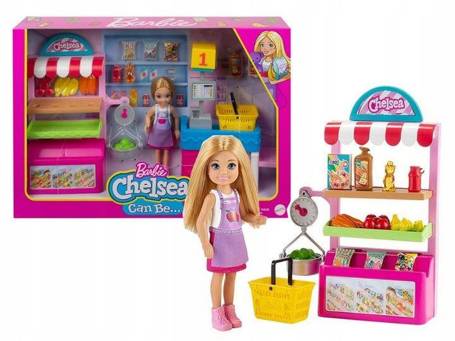 Lalka Barbie Chelsea Sklepik GTN67