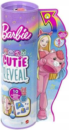 Lalka Barbie Cutie Reveal Lama HJL60