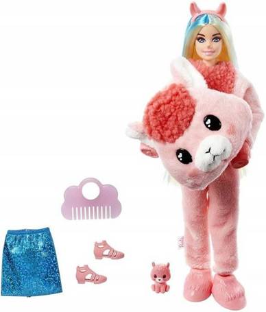 Lalka Barbie Cutie Reveal Lama HJL60