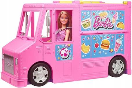 Lalka Barbie Foodtruck z lalkami GWJ58