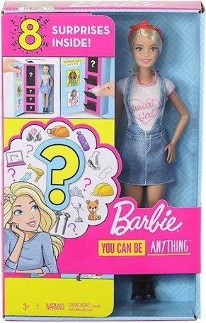 Lalka Barbie Kariera niespodzianka GLH62